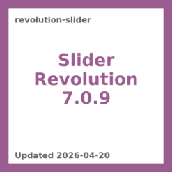 Slider Revolution 7.0.9