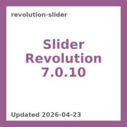 Slider Revolution 7.0.10