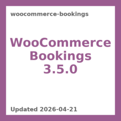 WooCommerce Bookings 3.5.0