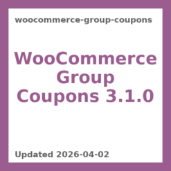 WooCommerce Group Coupons 3.1.0