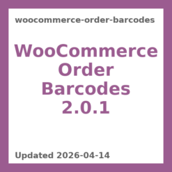 WooCommerce Order Barcodes 2.0.1