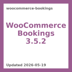 WooCommerce Bookings 3.5.2