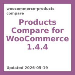 WooCommerce Products Compare 1.4.4