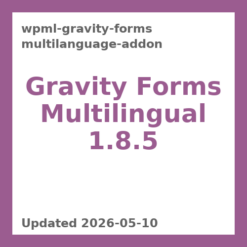 WPML Gravity Forms Multilanguage 1.8.5
