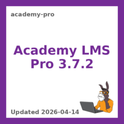 Academy LMS Pro 3.7.2