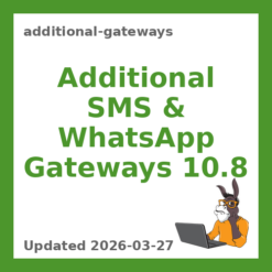 Additional SMS Gateways 10.8