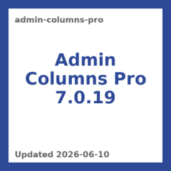 Admin Columns Pro 7.0.19