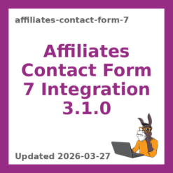 Affiliates Contact Form 7 Integration 3.1.0
