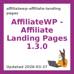 AffiliateWP – Affiliate Landing Pages 1.3.0