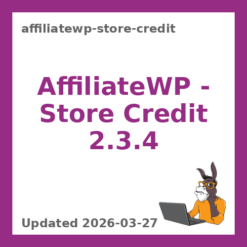 AffiliateWP – Store Credit 2.3.4