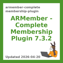 ARMember - Complete Membership Plugin 7.3.2