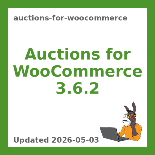 Auctions for WooCommerce 3.6.2