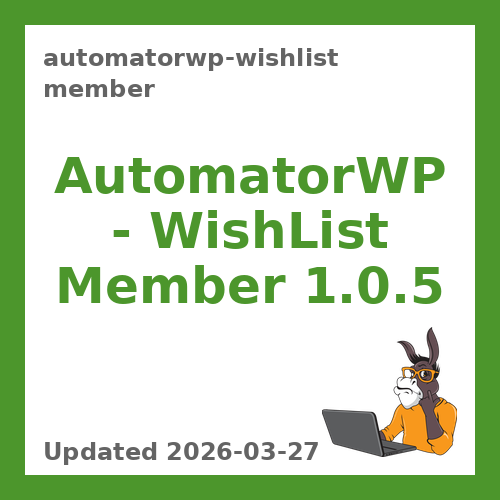 AutomatorWP – WishList Member 1.0.5