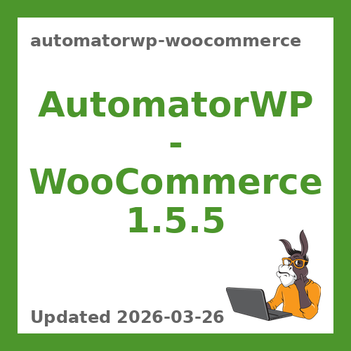 AutomatorWP - WooCommerce 1.5.5