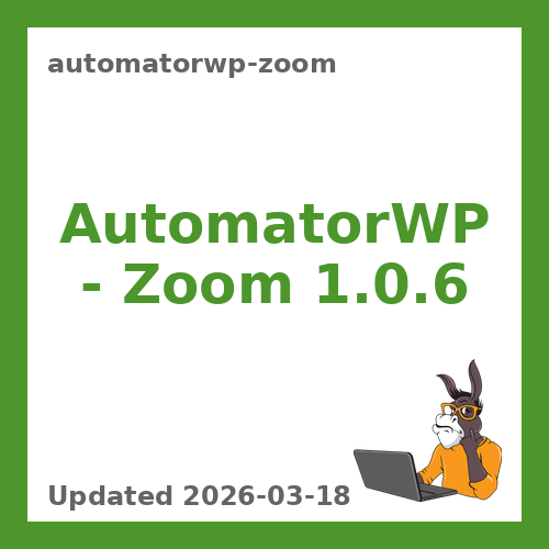 AutomatorWP – Zoom 1.0.6