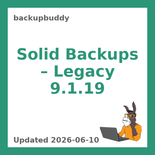 Backup Buddy 9.1.19