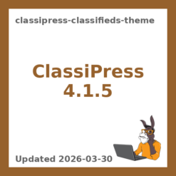 Classipress Classifieds Theme 4.1.5