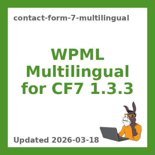 Contact Form 7 Multilingual 1.3.3