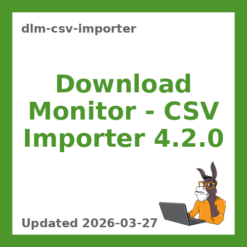 Download Monitor – CSV Importer 4.2.0