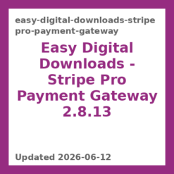 Easy Digital Downloads – Stripe Payment Gateway 2.8.13