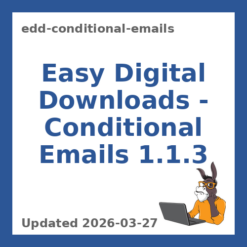 Digital Downloads Conditional Emails 1.1.3