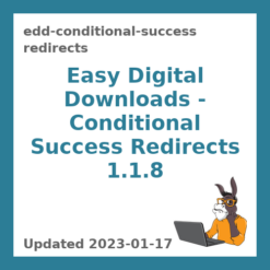 Digital Downloads Conditional Success Redirects 1.1.8