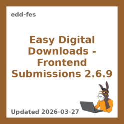 Easy Digital Downloads – Frontend Submissions 2.6.9