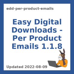 Digital Downloads Per Product Emails Plugin 1.1.8