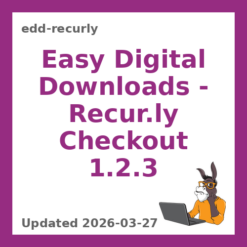 Easy Digital Downloads – Recur.ly Checkout 1.2.3