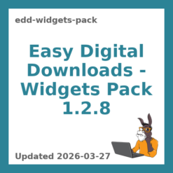 Digital Downloads Widgets Pack Plugin 1.2.8