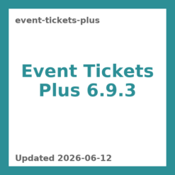 Event Tickets Plus 6.9.3
