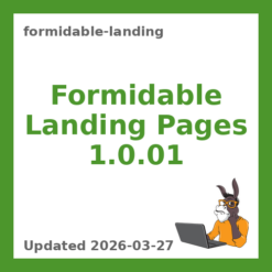 Formidable Landing Pages 1.0.01