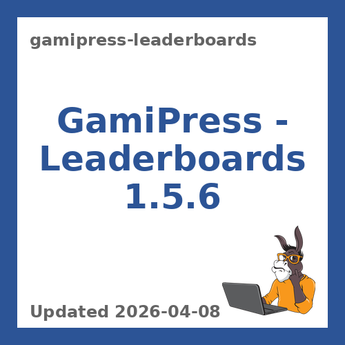 GamiPress - Leaderboards 1.5.6