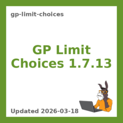 GP Limit Choices 1.7.13