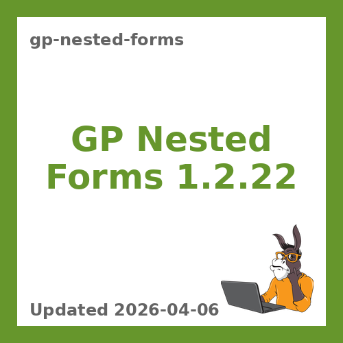 GP Nested Forms 1.2.22
