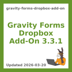 Gravity Forms Dropbox Add-On 3.3.1