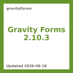 Gravity Forms 2.10.3