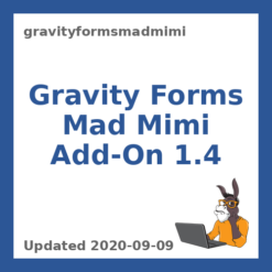 Gravity Forms Mad Mimi Add-On 1.4