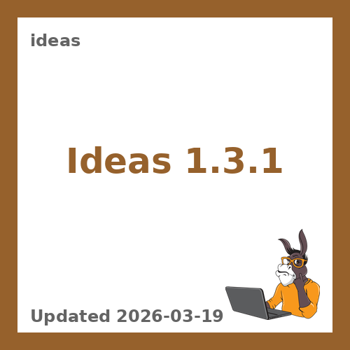 Ideas Customer Feedback Theme 1.3.1