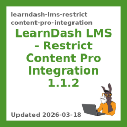 LearnDash LMS – Restrict Content Pro Integration 1.1.2