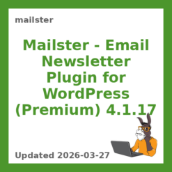 Mailster - Email Newsletter Plugin for WordPress 4.1.17