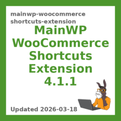 MainWP WooCommerce Shortcuts Extension 4.1.1