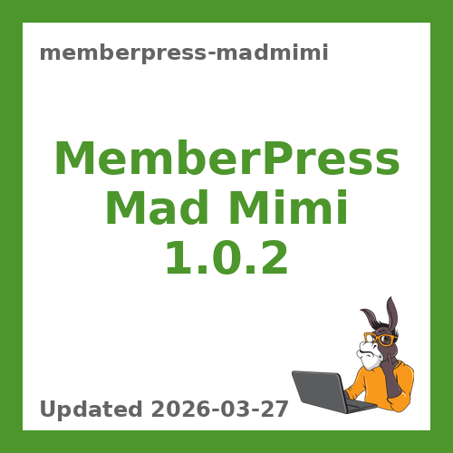 MemberPress Mad Mimi 1.0.2