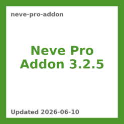 Neve Pro Addon 3.2.5