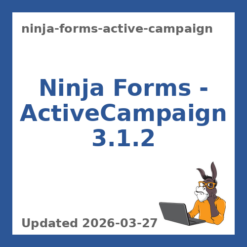 Ninja Forms – ActiveCampaign 3.1.2