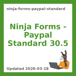 Ninja Forms – Paypal Standard 30.5