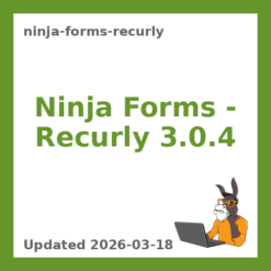 Ninja Forms – Recurly 3.0.4