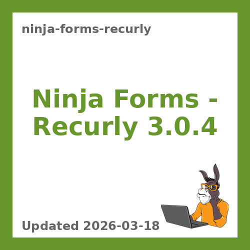 Ninja Forms – Recurly 3.0.4