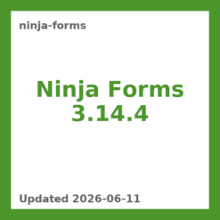 Ninja Forms 3.14.4