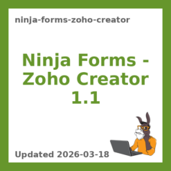 Ninja Forms – Zoho Creator 1.1